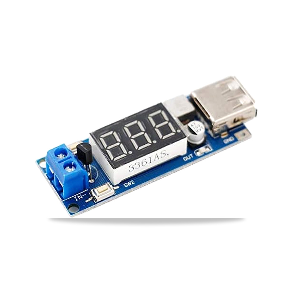صورة منتج مقياس الفولتميتر الرقمي بتيار مستمر 4.5-40 فولت من كيو اس دي سي في اي اس، شاحن USB، وحدة امداد الطاقة - كود الصنف reemco-2027-1823458 - ماركة يباع من خلال reemco - توريد وتصوير حصري لشركة ريمكو القابضة السعودية