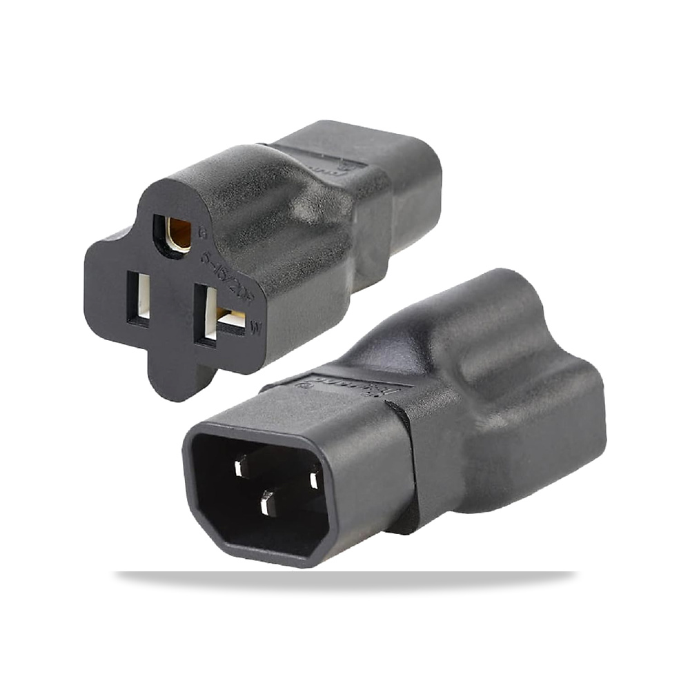 صورة منتج توب تيكتس محول طاقة تيار متردد C14 الى 5-15R/5-20R، 2 في 1 IEC C14 15 امبير الى شفرة T 20 امبير - كود الصنف reemco-2027-1823637 - ماركة يباع من خلال reemco - توريد وتصوير حصري لشركة ريمكو القابضة السعودية