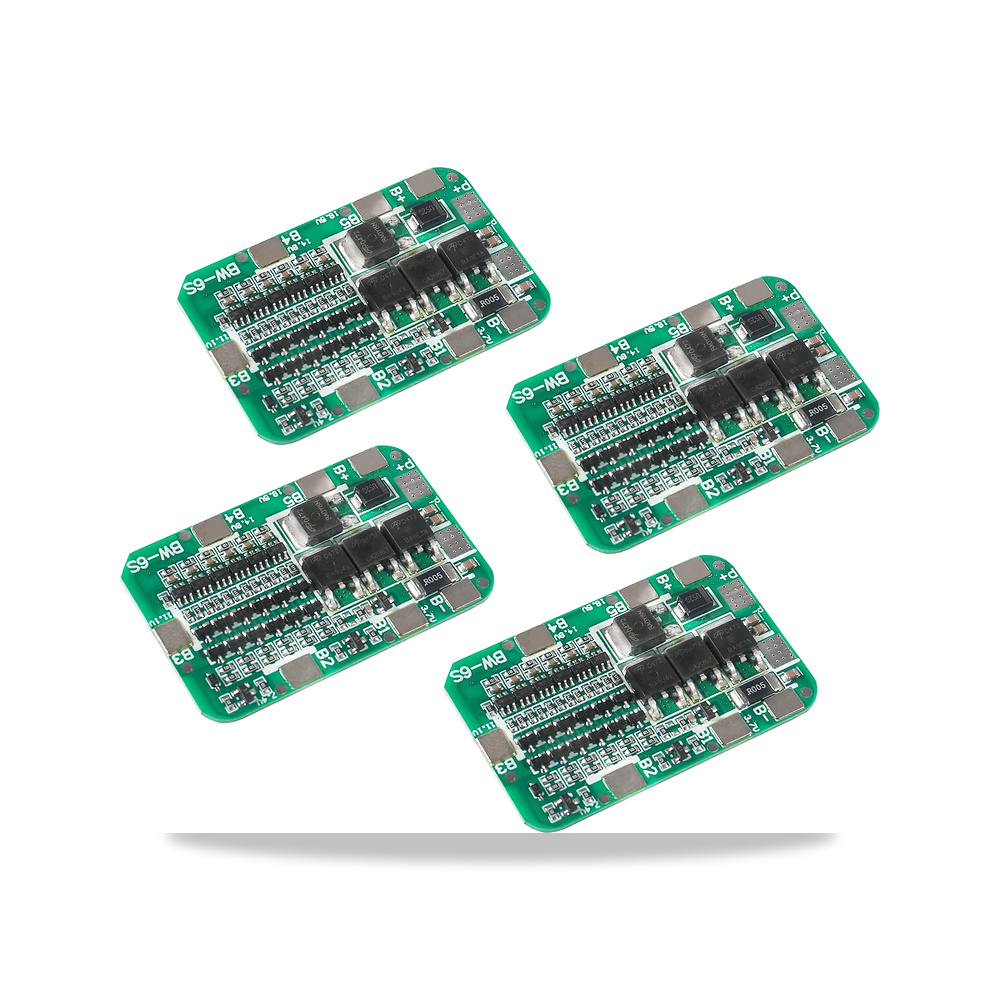 صورة منتج 4 قطع 6S 15A 24V PCB BMS لوحة حماية البطارية لبطارية ليثيوم ايون 18650 وحدة خلية ليبو مجموعة DIY QCCAN - كود الصنف reemco-2027-1823703 - ماركة يباع من خلال reemco - توريد وتصوير حصري لشركة ريمكو القابضة السعودية