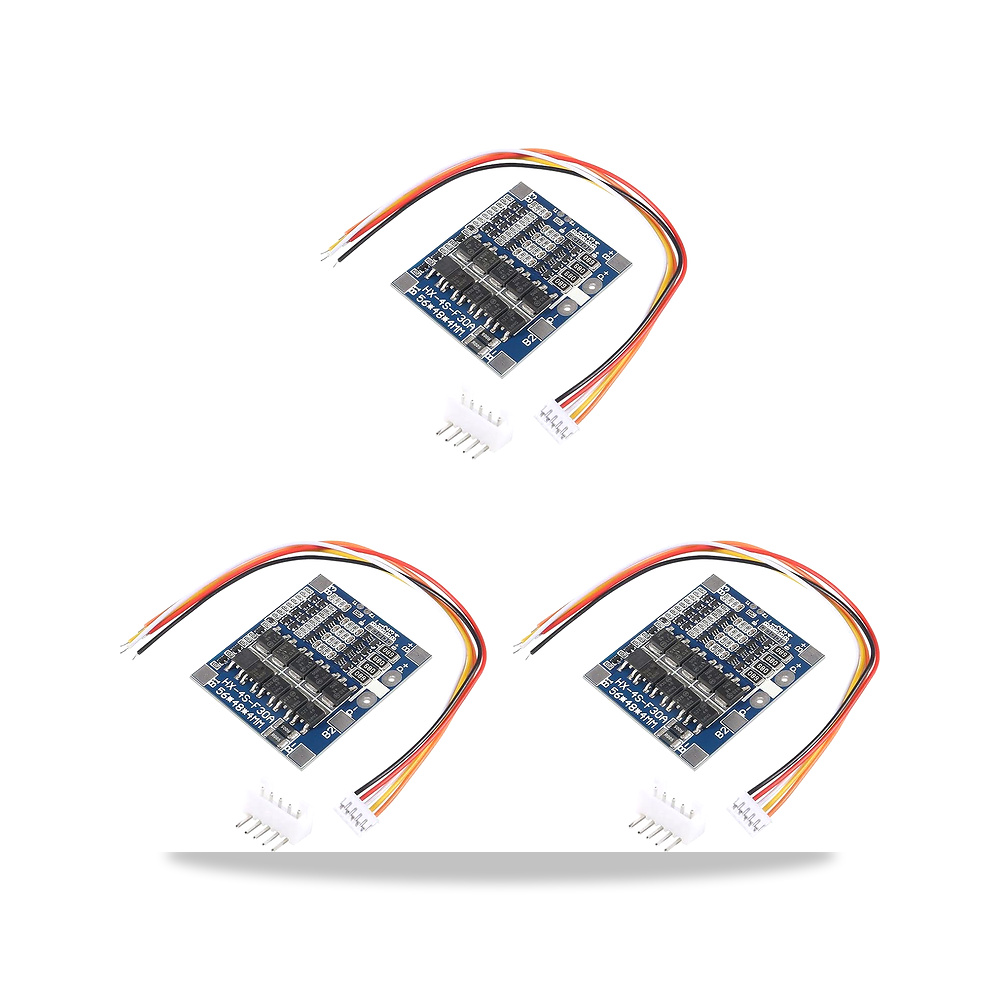 صورة منتج 3 قطع 4S 30A 12.8V BMS PCB 18650 لوحة حماية البطارية LiFePo4 Life 4S BMS الدوائر الإلكترونية المطبوعة QCCAN - كود الصنف reemco-2027-1823705 - ماركة يباع من خلال reemco - توريد وتصوير حصري لشركة ريمكو القابضة السعودية