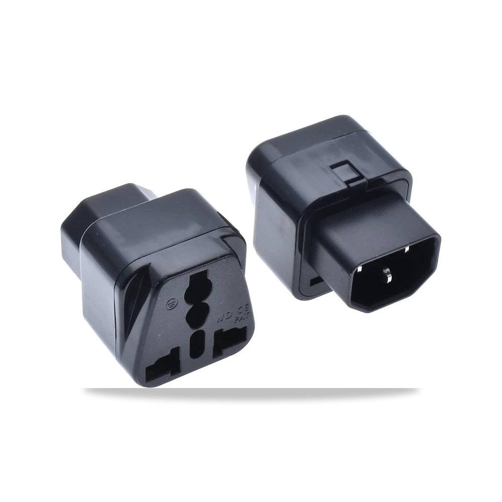 صورة منتج سكيدو قابس عالمي C14 IEC320 C14 الى الولايات المتحدة والاتحاد الاوروبي واستراليا، محول طاقة تيار متردد - كود الصنف reemco-2027-1823740 - ماركة يباع من خلال reemco - توريد وتصوير حصري لشركة ريمكو القابضة السعودية