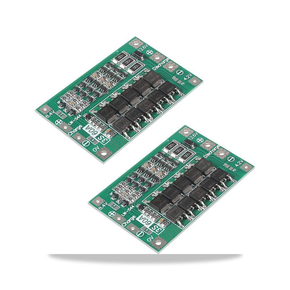 صورة منتج 2 قطعة شاحن 3S 60A 12.6V 18650 لوحة حماية PCB BMS بطارية ليثيوم ايون وحدة شحن متوازنة لمحرك المثقاب (3S 60A) QCCAN - كود الصنف reemco-2027-1823742 - ماركة يباع من خلال reemco - توريد وتصوير حصري لشركة ريمكو القابضة السعودية