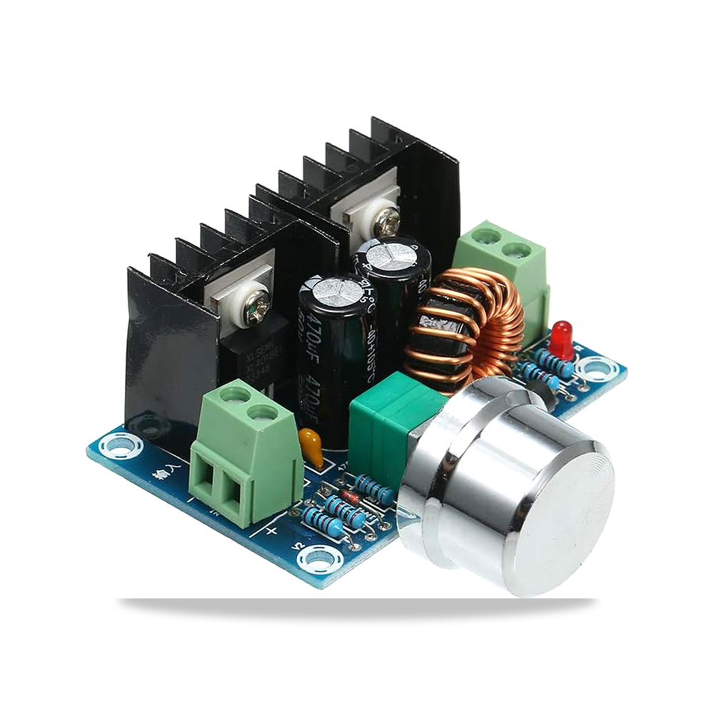 صورة منتج XH-M401 DC-DC وحدة منظم الجهد PWM XL4016E1 تحكم عالية الطاقة 8 امبير يالو - كود الصنف reemco-2027-1823838 - ماركة يباع من خلال reemco - توريد وتصوير حصري لشركة ريمكو القابضة السعودية
