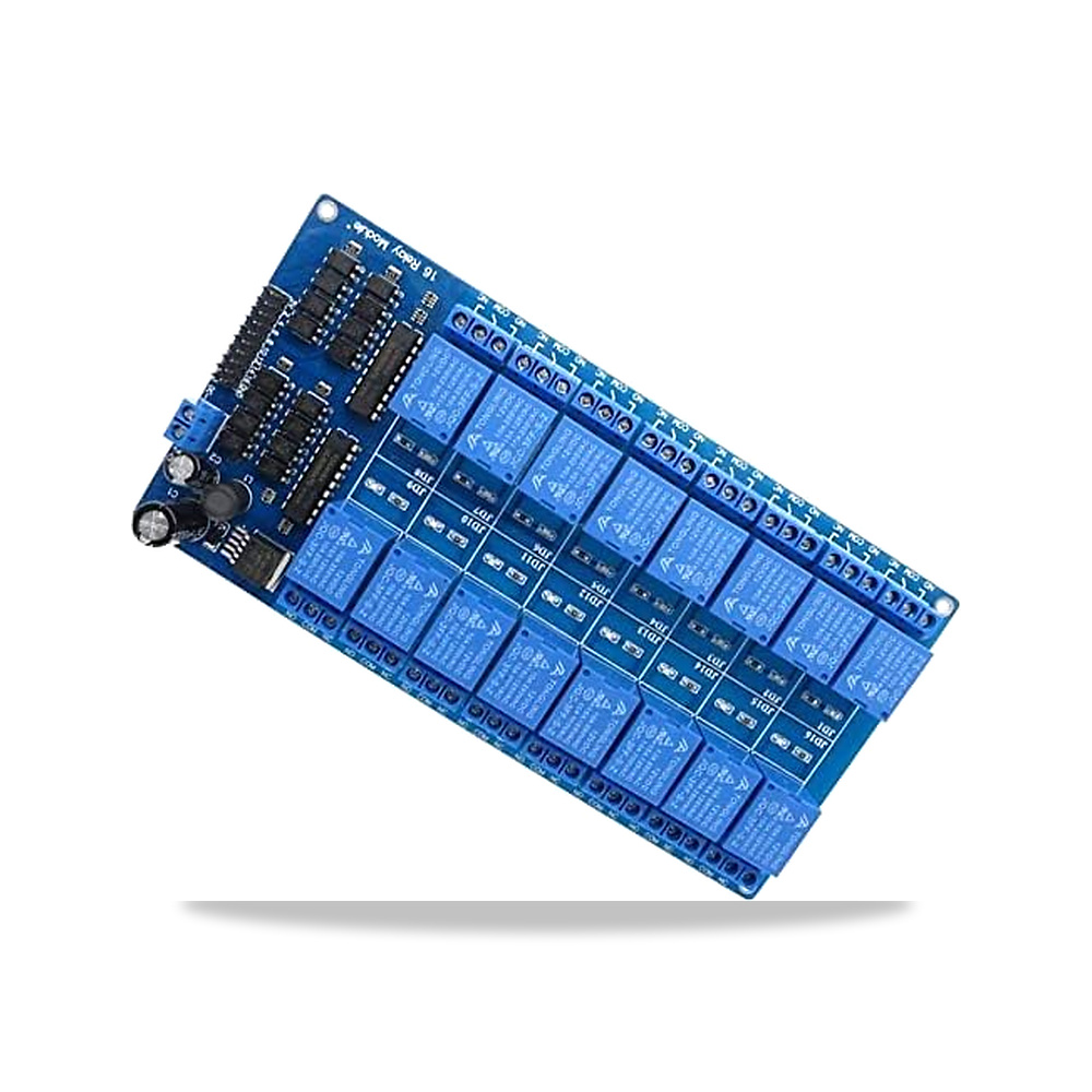 صورة منتج وحدة لوحة واجهة مرحل 16 قناة 12 فولت LED LM2576 طاقة لاردوينو DIY عدة PiC ARM AVR ازوكن - كود الصنف reemco-2027-1823965 - ماركة يباع من خلال reemco - توريد وتصوير حصري لشركة ريمكو القابضة السعودية