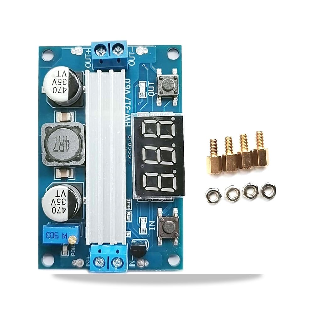 صورة منتج وحدة تعزيز الطاقة Kiro&Siu LTC1871 عالية DC-DC 100W خرج قابل للتعديل 3.5-35 فولت أب محول إمدادات مع مصباح - كود الصنف reemco-2027-1824147 - ماركة يباع من خلال reemco - توريد وتصوير حصري لشركة ريمكو القابضة السعودية