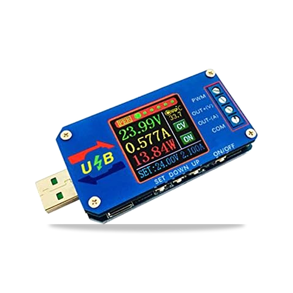 صورة منتج جهاز اختبار USB بتيار مستمر من اكس واي-يو دي تي، محول طاقة سي في 5 فولت الى 0.6-30 فولت 2 امبير قابل للتعديل - كود الصنف reemco-2027-1824299 - ماركة يباع من خلال reemco - توريد وتصوير حصري لشركة ريمكو القابضة السعودية