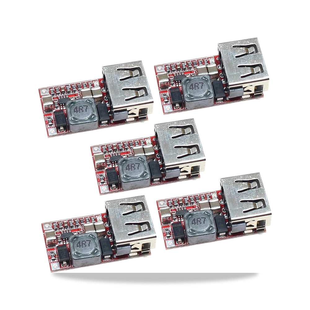 صورة منتج 5 عبوات) 15 واط USB 5 فولت 3 امبير تيار مستمر وحدة خفض الجهد 9 فولت 12 فولت 24 فولت الإدخال تصحيح متزامن - كود الصنف reemco-2027-1824304 - ماركة يباع من خلال reemco - توريد وتصوير حصري لشركة ريمكو القابضة السعودية