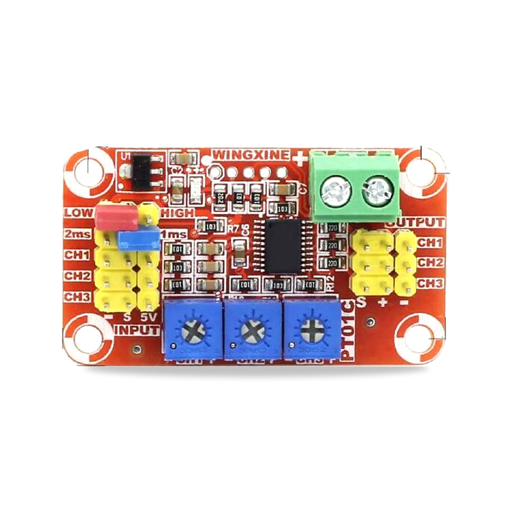 صورة منتج قطعة واحدة من Acxico DC 5V-15V 3 قنوات إشارة الجهد التناظرية إلى RC PWM مؤازر التحكم ESC DIY - كود الصنف reemco-2027-1824483 - ماركة يباع من خلال reemco - توريد وتصوير حصري لشركة ريمكو القابضة السعودية