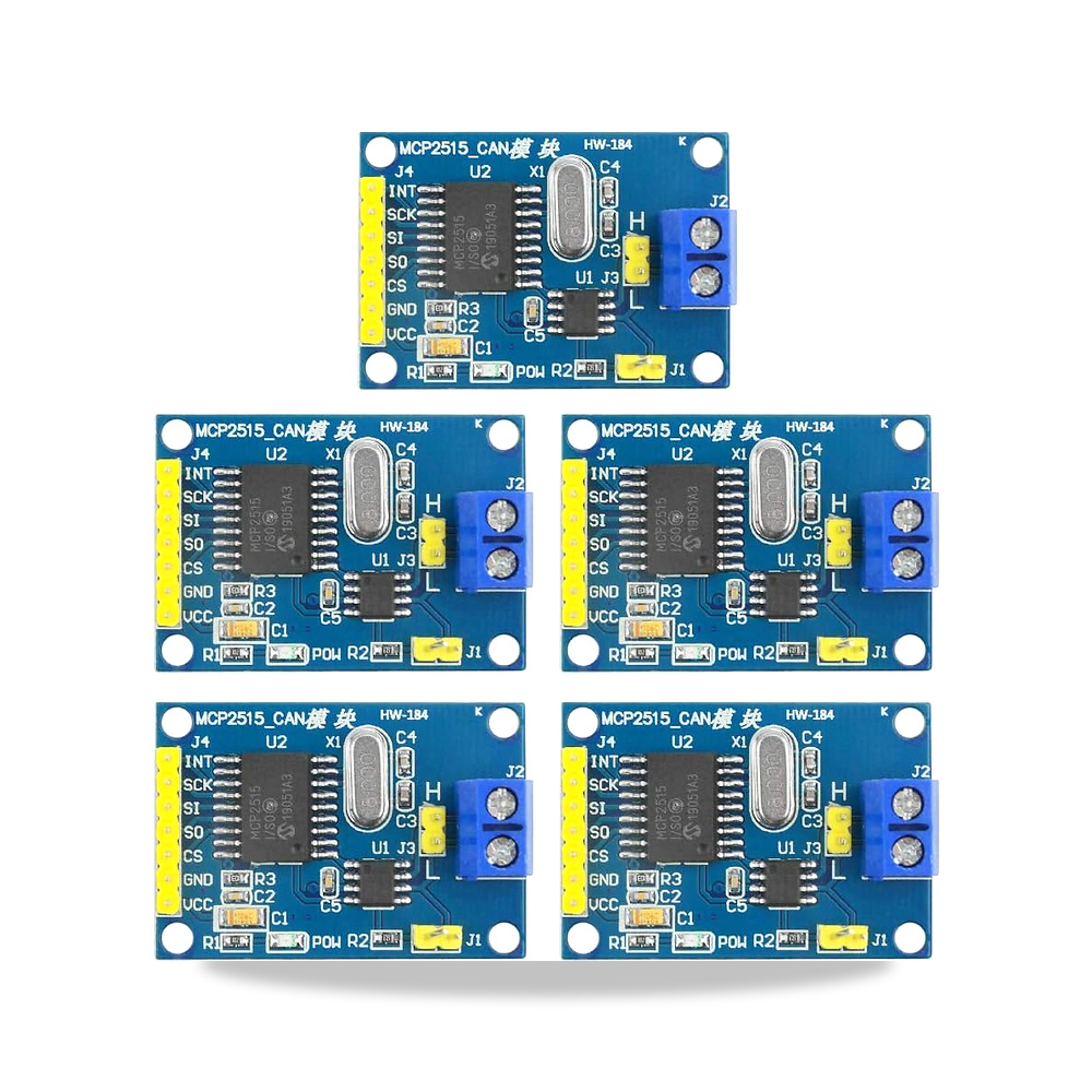 صورة منتج 5 قطع MCP2515 CAN وحدة ناقل TJA1050 مستقبل SPI تيار مستمر 5 فولت محول امدادات الطاقة زينغايج - كود الصنف reemco-2027-1824513 - ماركة يباع من خلال reemco - توريد وتصوير حصري لشركة ريمكو القابضة السعودية