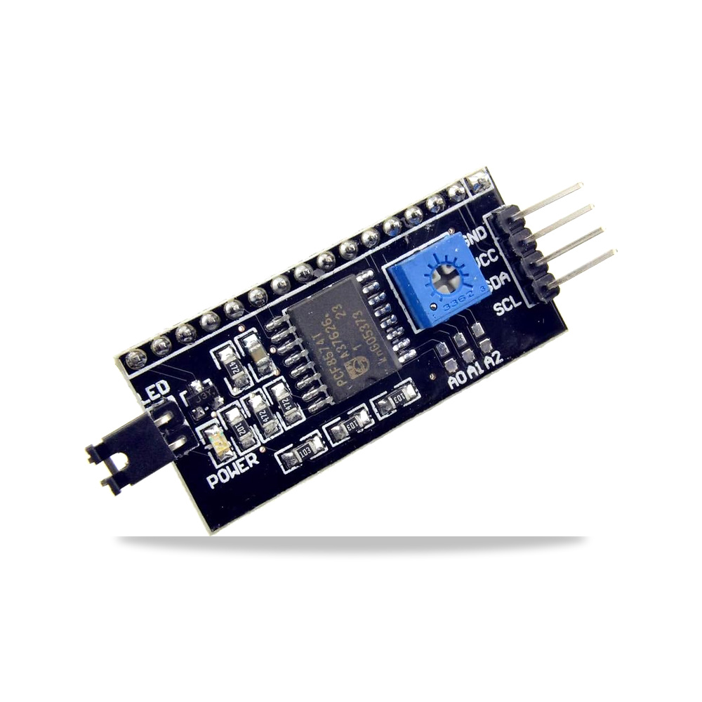صورة منتج 10 قطع/الوحدة واجهة IIC/I2C لوحة محول LCD1602 5 فولت LCD وحدة ل LCD1602 2004 LCD - كود الصنف reemco-2027-1824521 - ماركة يباع من خلال reemco - توريد وتصوير حصري لشركة ريمكو القابضة السعودية