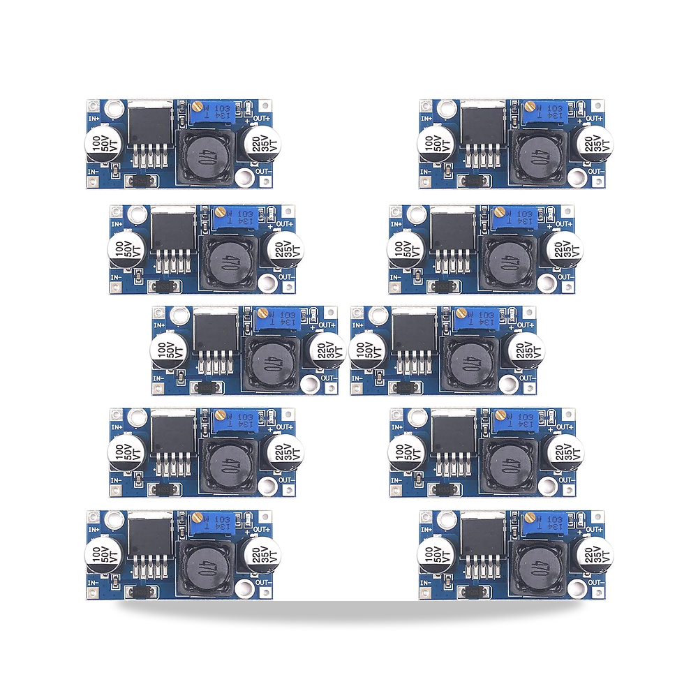صورة منتج زدكس 10 قطع LM2596 DC-DC باك محول خفض وحدة امدادات الطاقة DIP الناتج 1.25 فولت 30 فولت 3 امبير (ZT001) بولفاك - كود الصنف reemco-2027-1824599 - ماركة يباع من خلال reemco - توريد وتصوير حصري لشركة ريمكو القابضة السعودية