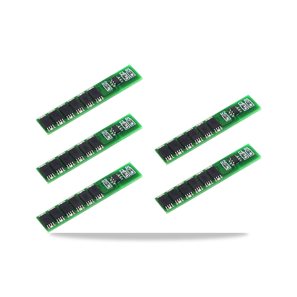 صورة منتج لوحة حماية بطارية ليثيوم ايون 1S 15A 3.7 فولت BMS PCM 5 قطع تيكنويوت – اللون ألوان متعددة – 2العمق x 7العرض x 2الارتفاع ملي متر - كود الصنف reemco-2027-1824644 - ماركة يباع من خلال reemco - توريد وتصوير حصري لشركة ريمكو القابضة السعودية