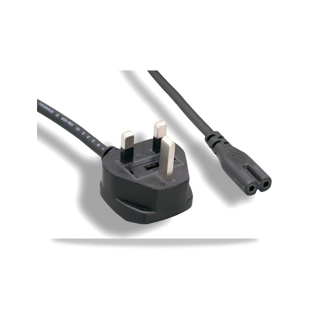 صورة منتج كينتك سلك طاقة تيار متردد 6 قدم أمريكي 2 شوكات IEC320 C7 الى UK انجلترا BS1363 كيبل منفذ 3 18 ايه دبليو جي - كود الصنف reemco-2027-1824789 - ماركة يباع من خلال reemco - توريد وتصوير حصري لشركة ريمكو القابضة السعودية