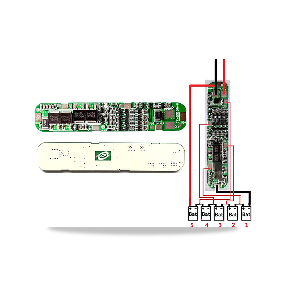 صورة منتج داير 5S 15A 18.5V 5 خلايا ليثيوم ايون 18650 حزمة حماية BMS لوحة PCB دير – اللون ألوان متعددة – 21 فولت - كود الصنف reemco-2027-1824814 - ماركة يباع من خلال reemco - توريد وتصوير حصري لشركة ريمكو القابضة السعودية