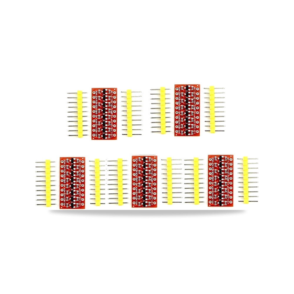 صورة منتج دولاتيك 5 قطع 8 قنوات I2C IIC وحدة المستوى المنطقي محول ثنائي الاتجاه لاردوينو – 28 × 19 ملم / 1.1 × 0.74 بوصة - كود الصنف reemco-2027-1824826 - ماركة يباع من خلال reemco - توريد وتصوير حصري لشركة ريمكو القابضة السعودية
