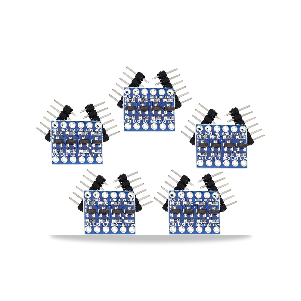 صورة منتج 5 قطع محول المستوى المنطقي IIC I2C ثنائي الاتجاه 5 فولت الى 3.3 فولت لاردوينو – 5 قطع 4 قنوات IIC I2 C - كود الصنف reemco-2027-1824828 - ماركة يباع من خلال reemco - توريد وتصوير حصري لشركة ريمكو القابضة السعودية