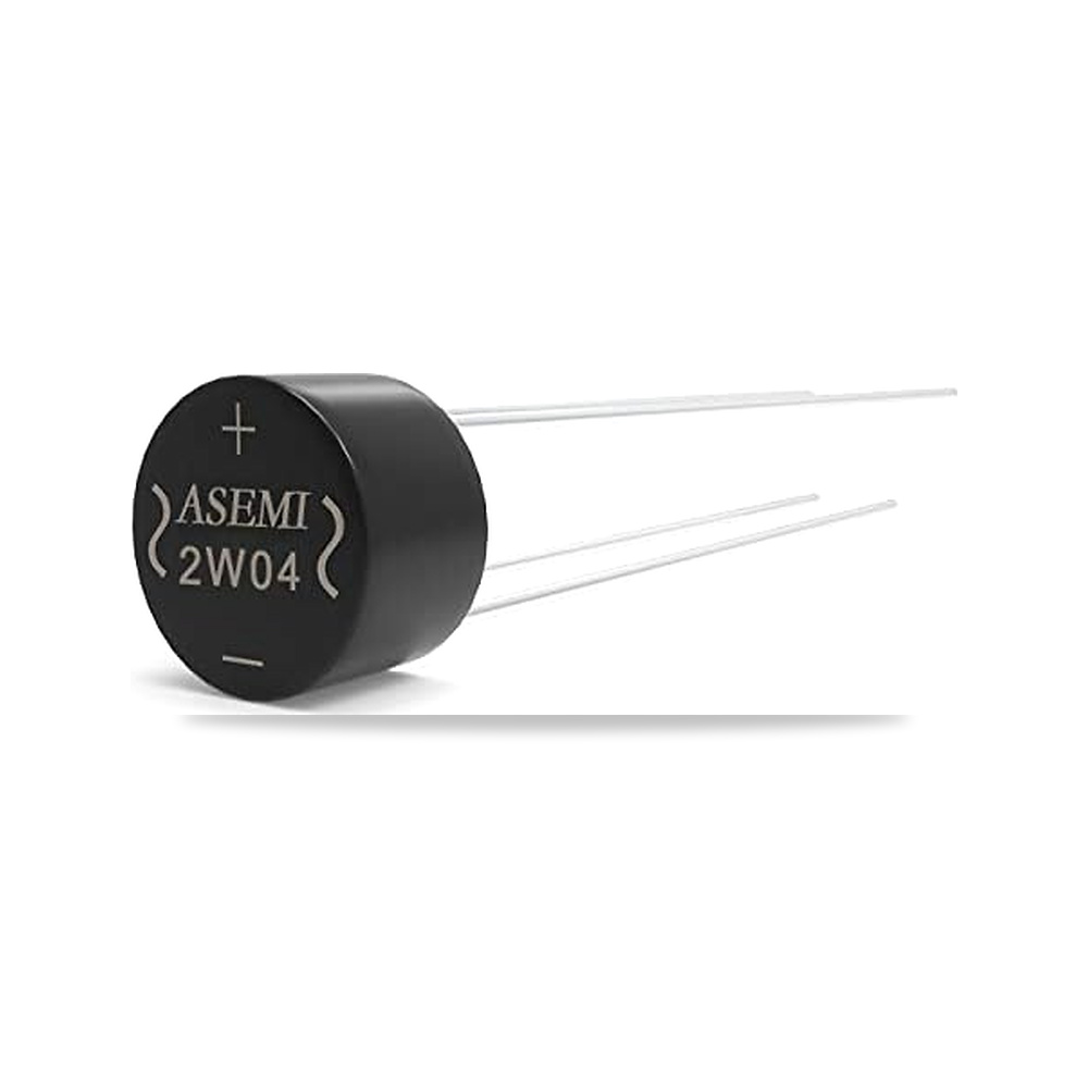 صورة منتج اسيمي 2W04/2W04G جسر مقوم للثقب WOB-4 2A400V للمحول .. ASEMI – المقاس قياس واحد – المادة بلاستيك – (عبوة من 20 قطعة) - كود الصنف reemco-2027-1824830 - ماركة يباع من خلال reemco - توريد وتصوير حصري لشركة ريمكو القابضة السعودية