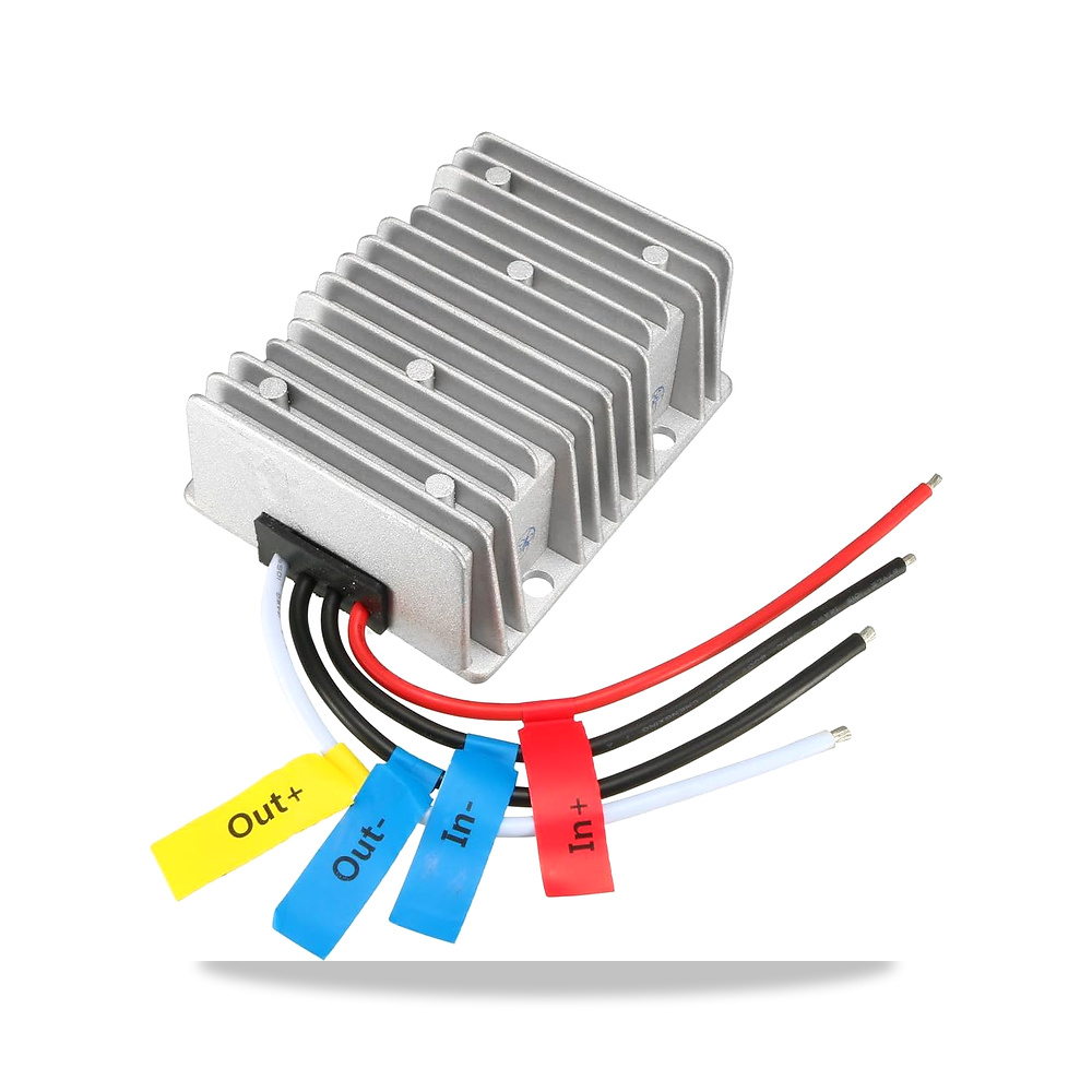 صورة منتج محول الجهد uxcell DC 48V إلى DC 24V 22A 528W طاقة مقاوم للماء اوكسيل – 3,9العمق x 8العرض x 3,9الارتفاع سم – 38-60 فولت DC - كود الصنف reemco-2027-1825147 - ماركة يباع من خلال reemco - توريد وتصوير حصري لشركة ريمكو القابضة السعودية