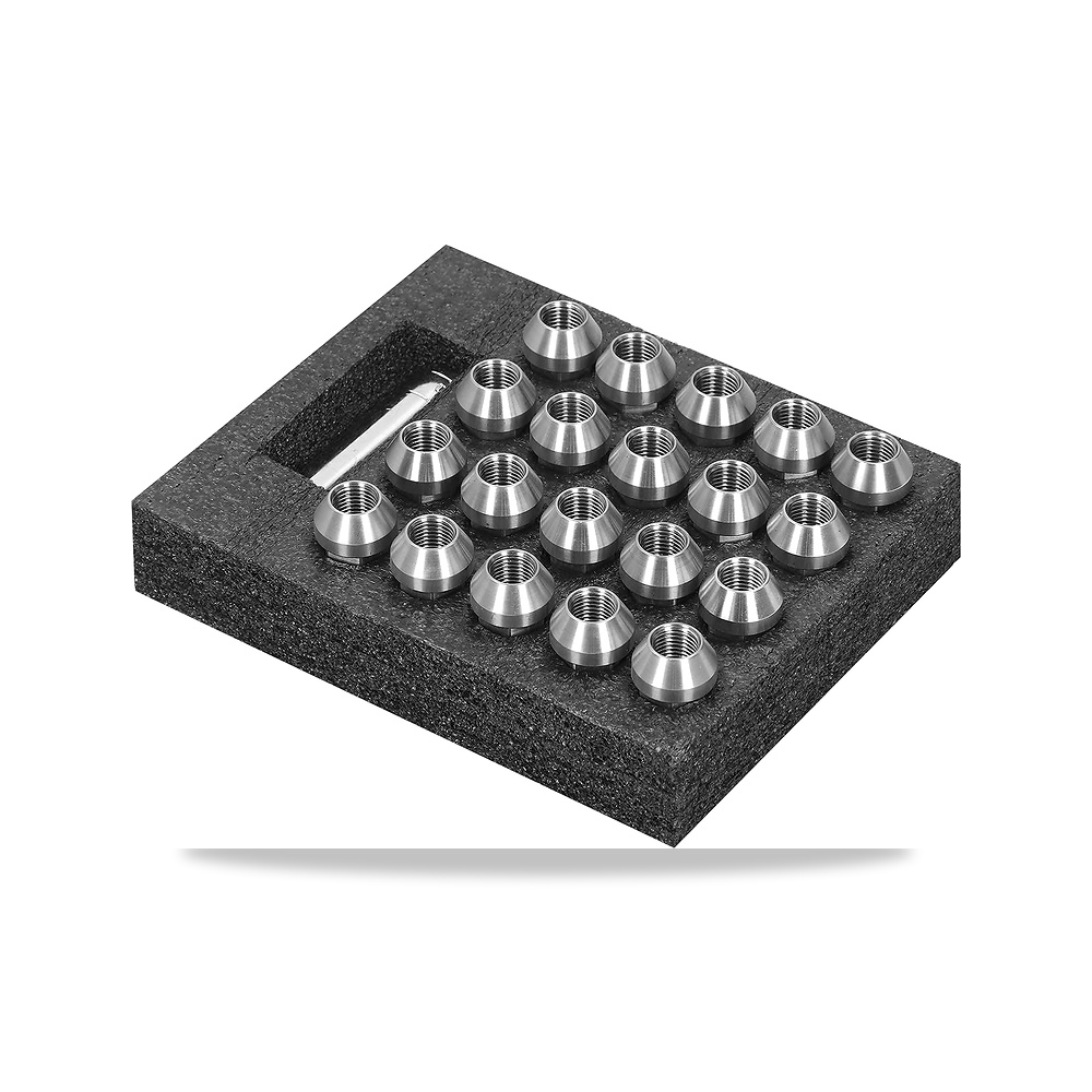 صورة منتج صامولة عجلة من تورفيكس، متوافقة مع خيط M14x1.5، 20 قطعة T304 من الستانلس ستيل T304 ارتفاع 2 انش مضادة للتاكل Torvex - كود الصنف reemco-2027-1828462 - ماركة يباع من خلال reemco - توريد وتصوير حصري لشركة ريمكو القابضة السعودية