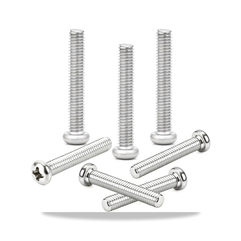 صورة منتج مجموعة براغي M4 (4 ملم × 12 ملم) من 50 قطعة Hinpote – المقاس M4(4mmx12mm)50pcs – اللون فضي - كود الصنف reemco-2027-1828493 - ماركة يباع من خلال reemco - توريد وتصوير حصري لشركة ريمكو القابضة السعودية