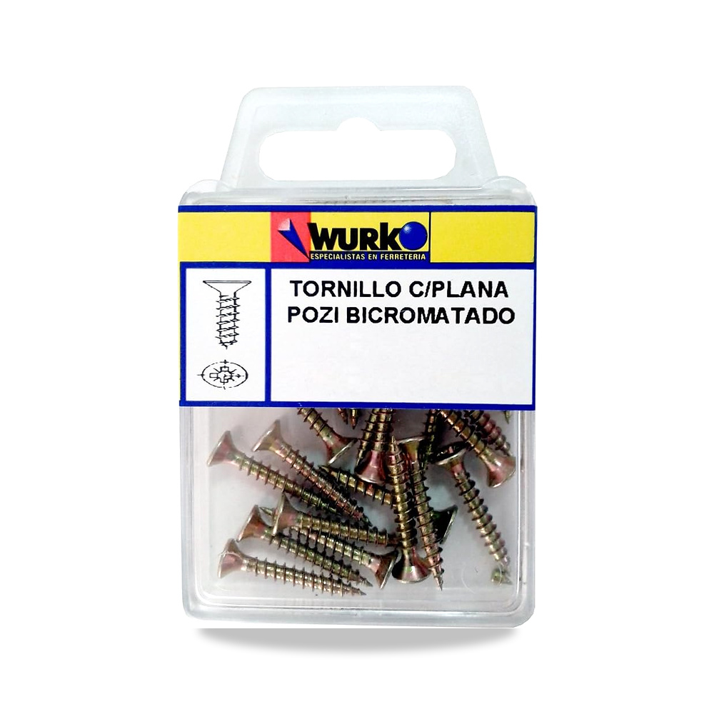 صورة منتج وركو 3193 – برغي بوزي برأس مسطح 4 × 50 3193 بليستر-11 Wurko - كود الصنف reemco-2027-1829318 - ماركة يباع من خلال reemco - توريد وتصوير حصري لشركة ريمكو القابضة السعودية