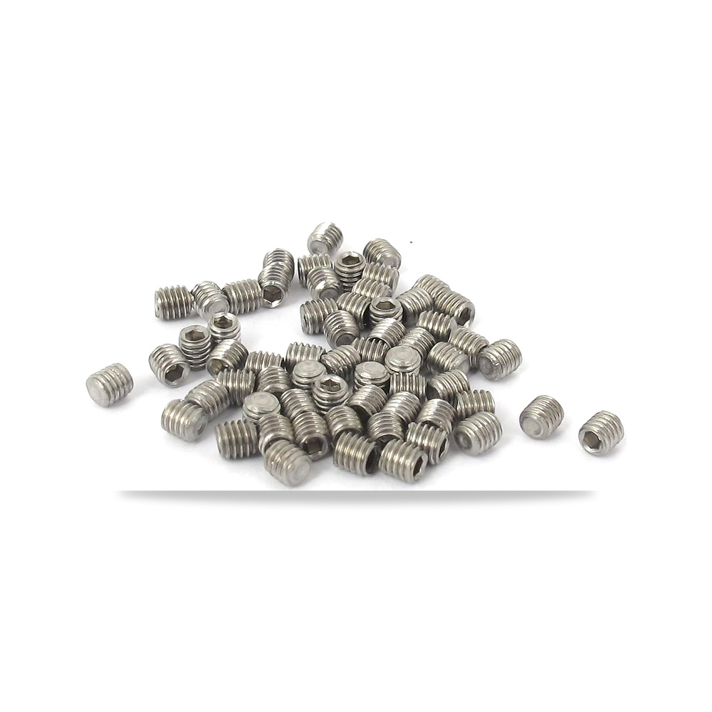 صورة منتج اوكسيل مجموعة مقابس سداسية من الستانلس ستيل M3x3 ملم من سورسينج ماب، 50 قطعة – اللون فضي – لون فضي؛ المسافة اللولبية: 0.5 ملم - كود الصنف reemco-2027-1830035 - ماركة يباع من خلال reemco - توريد وتصوير حصري لشركة ريمكو القابضة السعودية