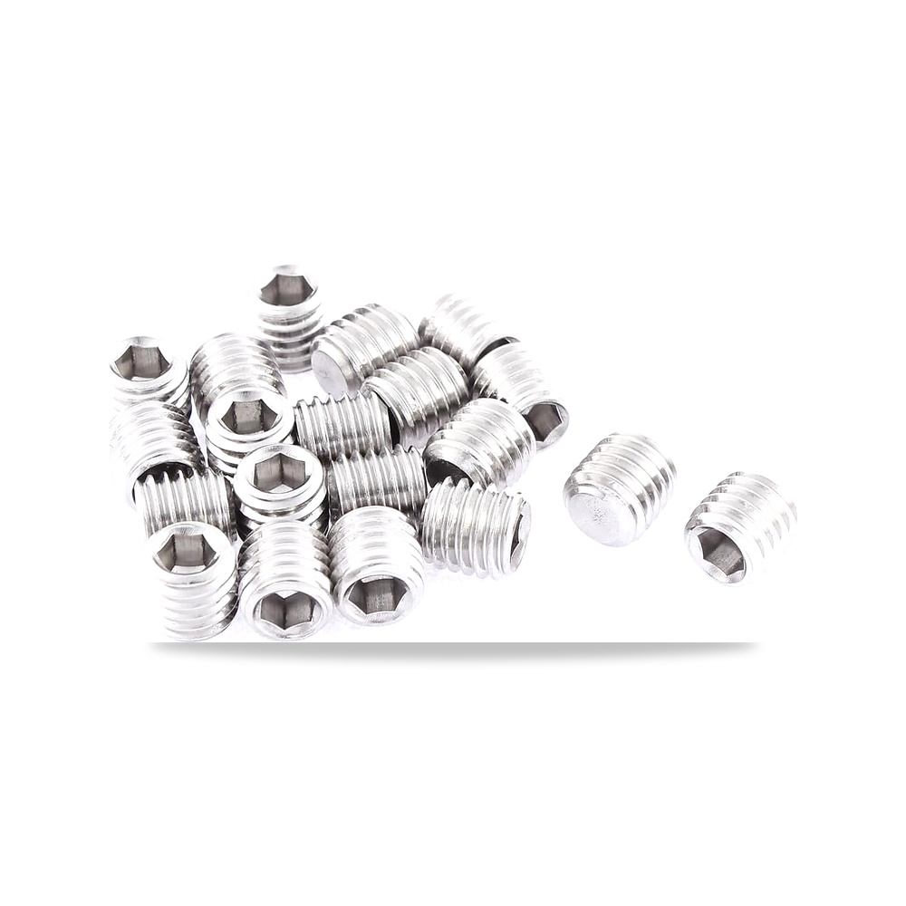 صورة منتج سورسنغ ماب M10x10mm متري 304 الفولاذ المقاوم للصدأ مجموعة مسامير شقة نقطة حفر الفضة لهجة منشفة رف مقبض الباب - كود الصنف reemco-2027-1830439 - ماركة يباع من خلال reemco - توريد وتصوير حصري لشركة ريمكو القابضة السعودية