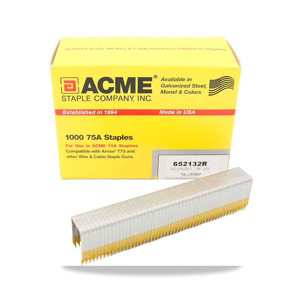 صورة منتج دبابيس مطلية بالراتنج 652132R من اكمي، طول الساق (1000/صندوق)، 7/8 انش Acme Staple – المقاس 7/8″ - كود الصنف reemco-2027-1831496 - ماركة يباع من خلال reemco - توريد وتصوير حصري لشركة ريمكو القابضة السعودية