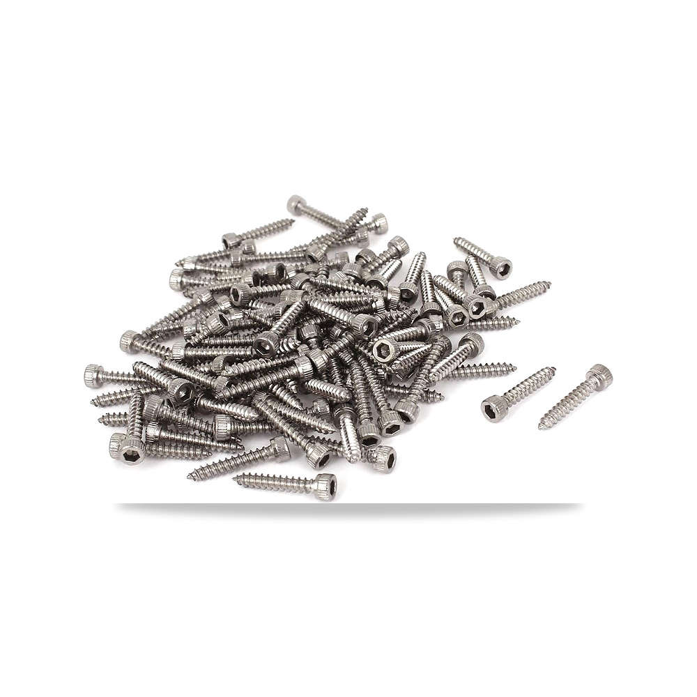 صورة منتج مسامير تثبيت ذاتية التركيب من الفولاذ المقاوم للصدأ سداسية الرأس M3.5x20mm 100 قطعة اوكسيل - كود الصنف reemco-2027-1831979 - ماركة يباع من خلال reemco - توريد وتصوير حصري لشركة ريمكو القابضة السعودية