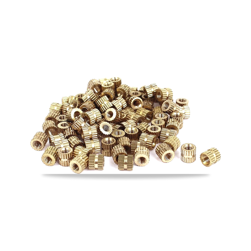 صورة منتج اوكسيل صامولة إدخال دائرية مترية من النحاس الملولب من سورسينج ماب M3x5mm (L)-5.4 ملم (OD) 100 قطعة - كود الصنف reemco-2027-1831994 - ماركة يباع من خلال reemco - توريد وتصوير حصري لشركة ريمكو القابضة السعودية