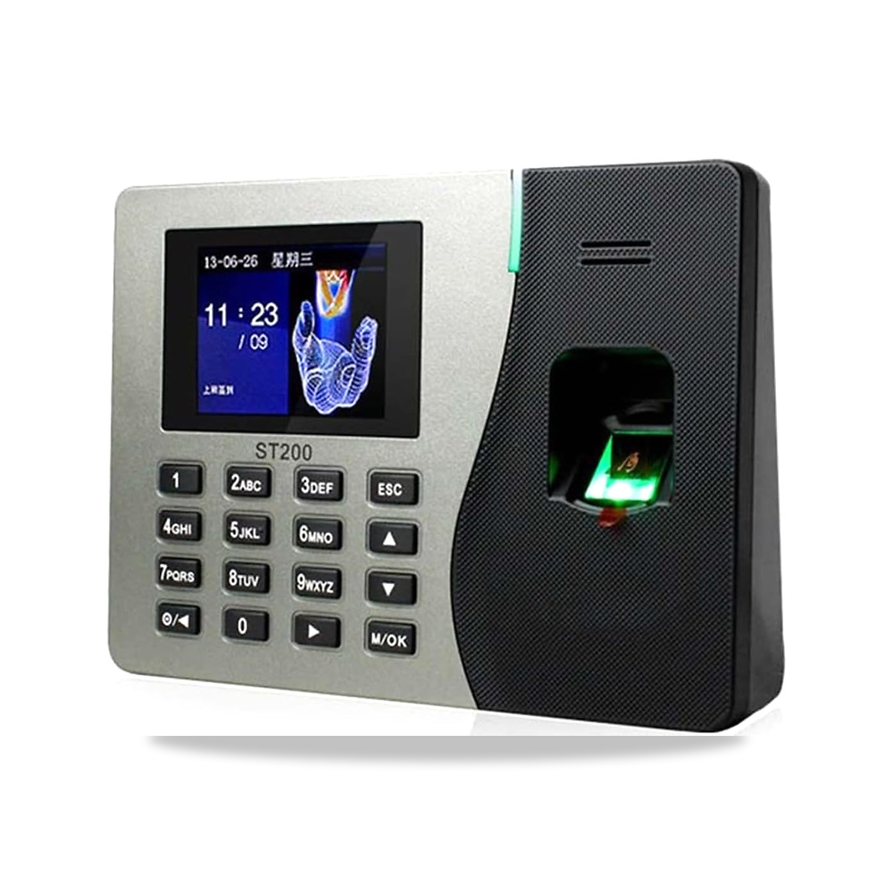 صورة منتج بطاقات وقت ST200 من جي ام في اف بي ال جي، ساعة للعاملين ببصمة الاصبع وكلمة السر، الة الحضور والدخول والخروج - كود الصنف reemco-2027-1834050 - ماركة يباع من خلال reemco - توريد وتصوير حصري لشركة ريمكو القابضة السعودية