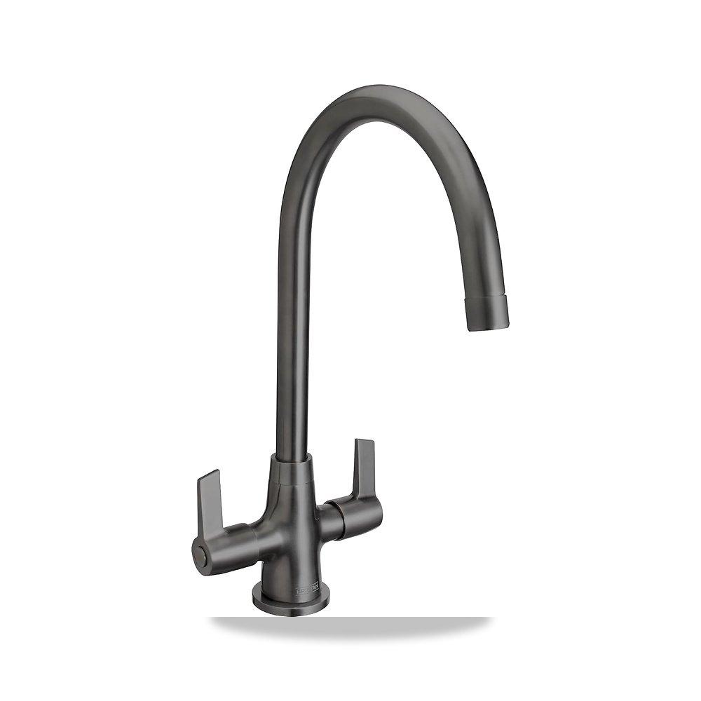 صورة منتج بريستان خلاط حوض ايكو ايزي فيت احادي بذراع مزدوج من اي سي اس ان كيه اي اف جي ام، رمادي معدني - كود الصنف reemco-2027-1837358 - ماركة يباع من خلال reemco - توريد وتصوير حصري لشركة ريمكو القابضة السعودية
