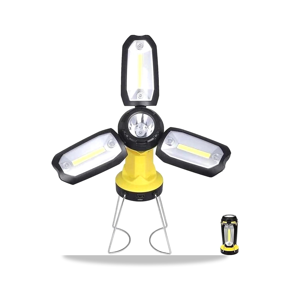 صورة منتج مصباح يدوي LED للعمل والتخييم والمشي لمسافات طويلة والطوارئ، USB متعدد الوظائف قابل لاعادة الشحن وقابل - كود الصنف reemco-2027-1840476 - ماركة يباع من خلال reemco - توريد وتصوير حصري لشركة ريمكو القابضة السعودية