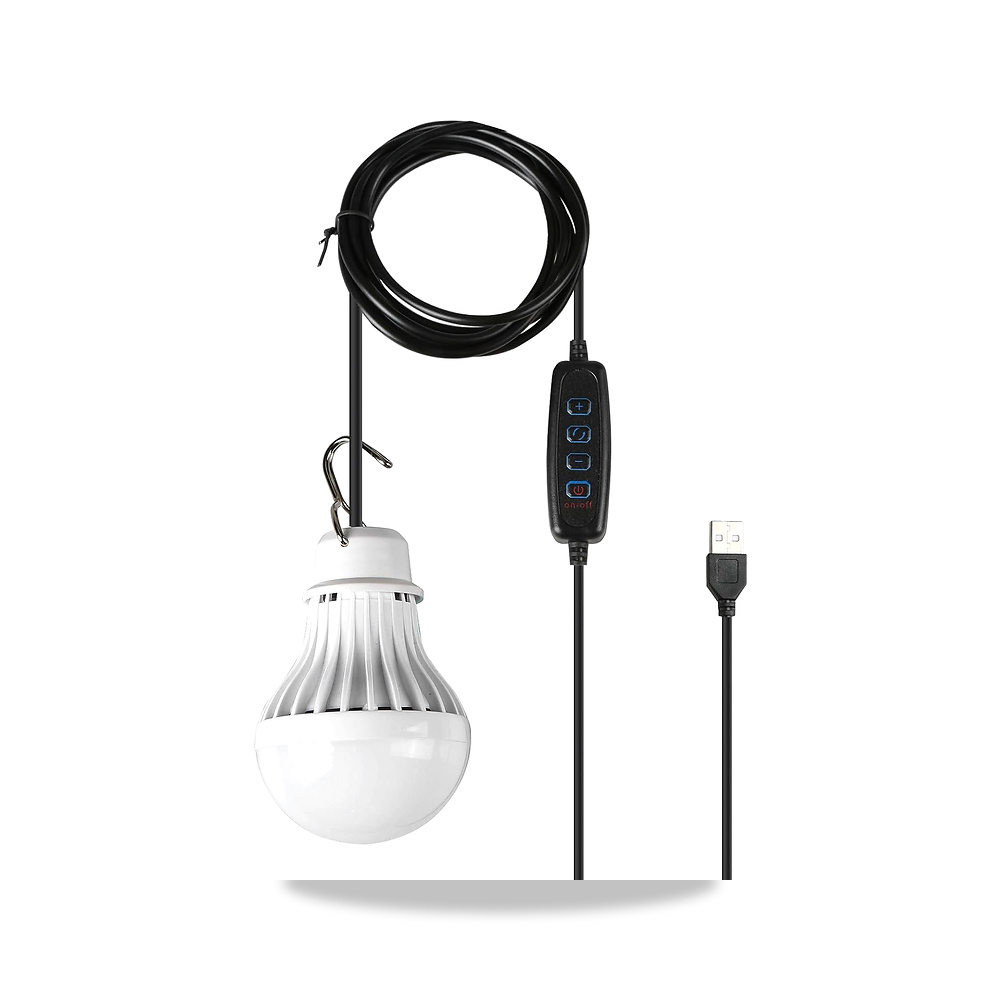 صورة منتج غلو مصباح تخييم مع خطاف و3 اوضاع سلك طويل للاستخدام في حالات الطوارئ في الهواء الطلق، LED USB سطوع قابل - كود الصنف reemco-2027-1840680 - ماركة يباع من خلال reemco - توريد وتصوير حصري لشركة ريمكو القابضة السعودية