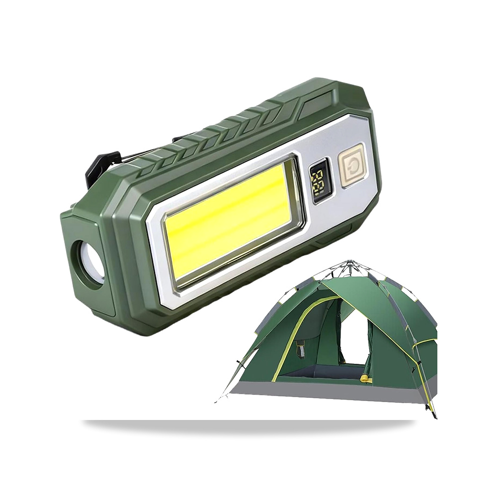 صورة منتج مصباح عمل LED – يدوي مغناطيسي خارجي 1200mAh – عرض رقمي لانقطاع الطاقة – للعمل واصلاح السيارات والمراب – اللون سمة واحدة - كود الصنف reemco-2027-1841844 - ماركة يباع من خلال reemco - توريد وتصوير حصري لشركة ريمكو القابضة السعودية