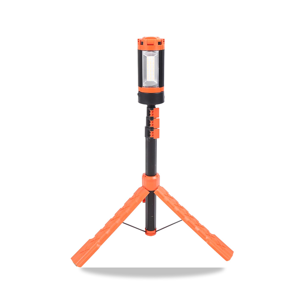 صورة منتج حامل ثلاثي القوائم باضاءة LED تلسكوبية، ارتفاع قابل للتعديل، بطارية قابلة لاعادة الشحن، 3 اوضاع سطوع للتخييم - كود الصنف reemco-2027-1841931 - ماركة يباع من خلال reemco - توريد وتصوير حصري لشركة ريمكو القابضة السعودية