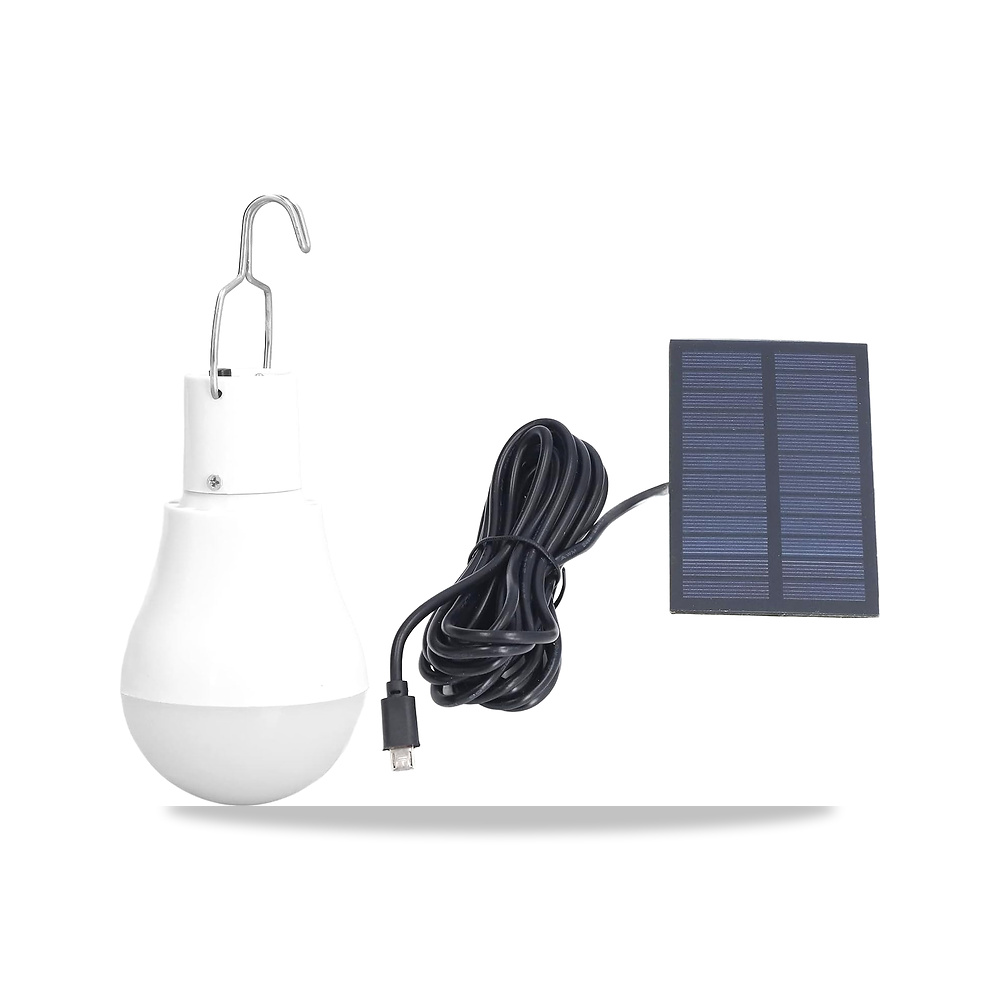 صورة منتج مصباح اضاءة LED يعمل بالطاقة الشمسية بمنفذ USB مع خطاف للتخييم في الهواء الطلق والطوارئ من سباسنانا Spacnana - كود الصنف reemco-2027-1841934 - ماركة يباع من خلال reemco - توريد وتصوير حصري لشركة ريمكو القابضة السعودية