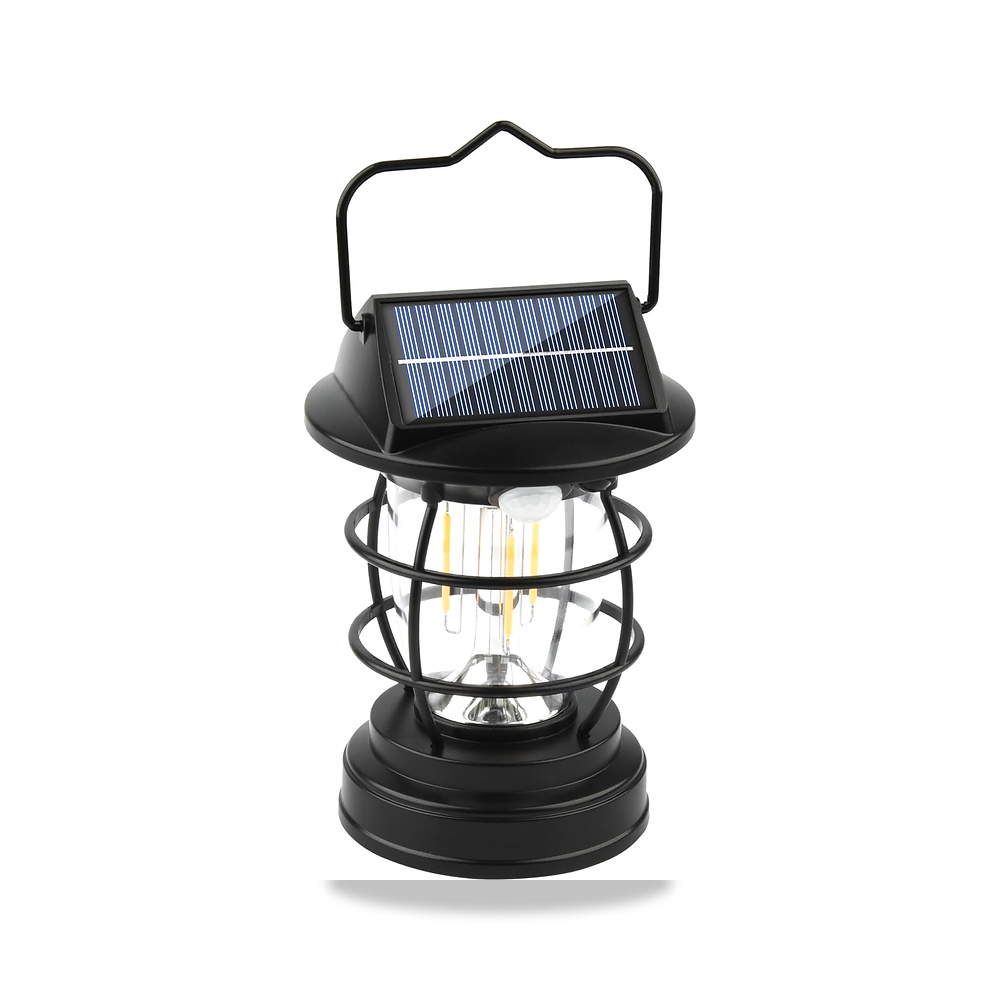 صورة منتج فانوس LED يعمل بالطاقة الشمسية، اضاءة خارجية عتيقة، مصابيح معلقة مقاومة للماء ومتينة تعمل الشمسية للتخييم - كود الصنف reemco-2027-1843363 - ماركة يباع من خلال reemco - توريد وتصوير حصري لشركة ريمكو القابضة السعودية