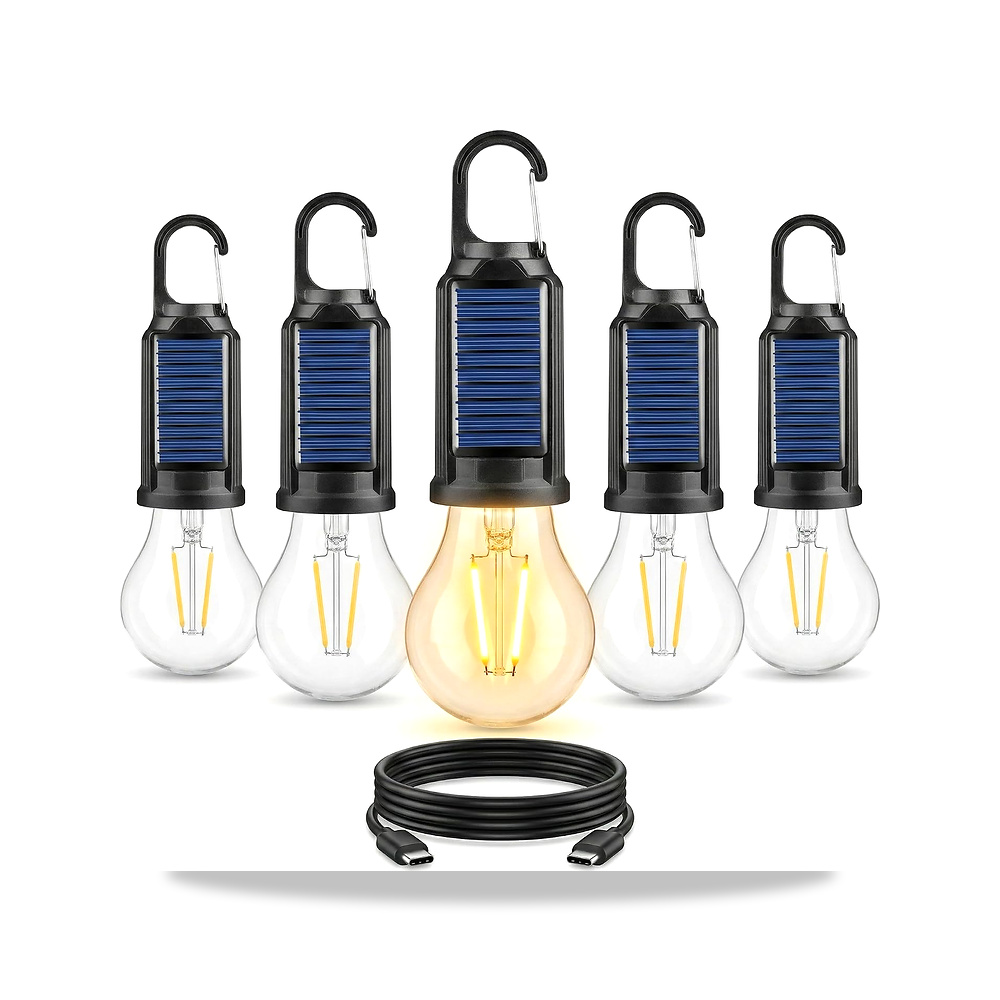 صورة منتج مودواو مصباح تخييم LED يعمل بالطاقة الشمسية، فانوس خيمة خارجي قابل لاعادة الشحن، طوارئ مع خطاف مشبك، مناسب - كود الصنف reemco-2027-1843488 - ماركة يباع من خلال reemco - توريد وتصوير حصري لشركة ريمكو القابضة السعودية