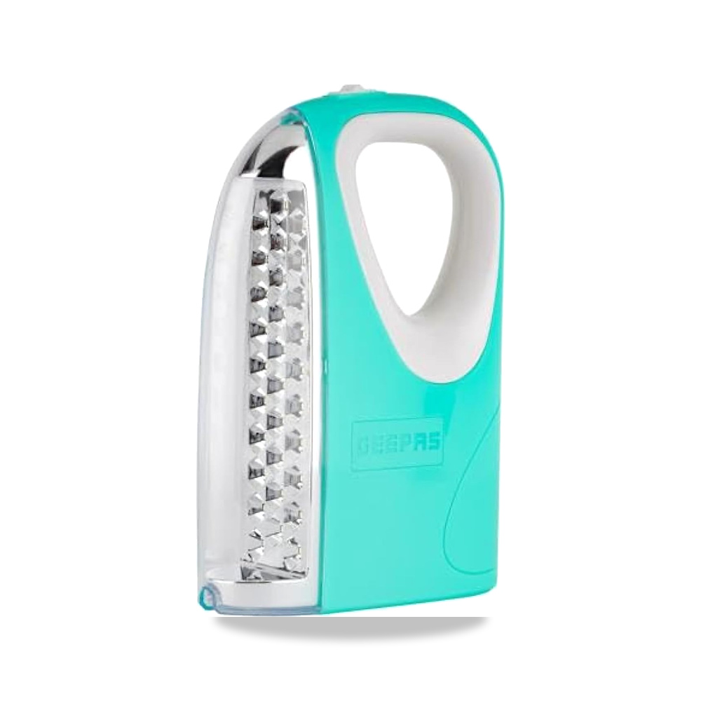 صورة منتج جيباس فانوس طوارئ قابل لاعادة الشحن – GE51045/ تصميم موفر للطاقة، 30 قطعة اس ام دي LED، يعمل لمدة 5 ساعات - كود الصنف reemco-2027-1843865 - ماركة يباع من خلال reemco - توريد وتصوير حصري لشركة ريمكو القابضة السعودية