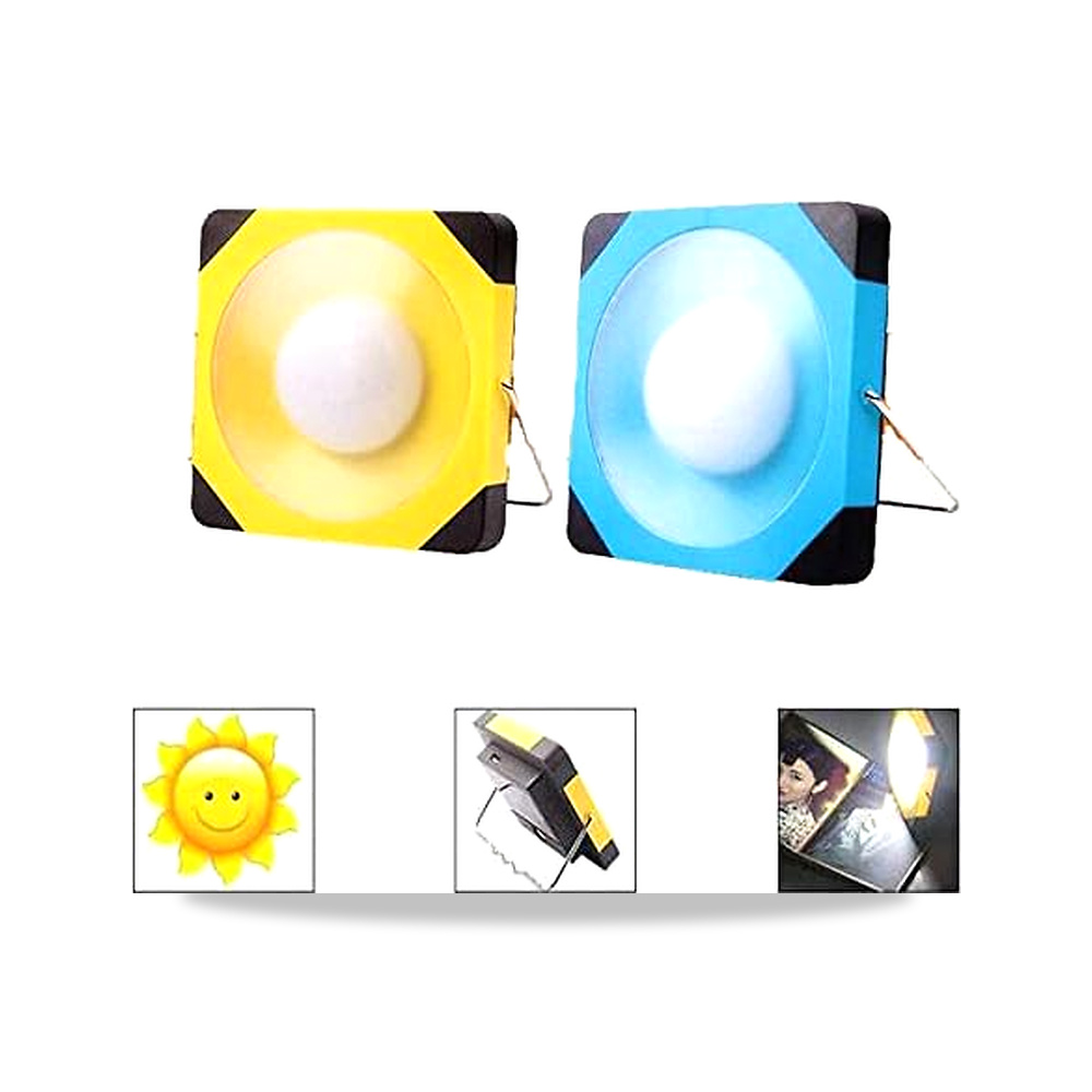 صورة منتج مصباح LED للطوارئ يعمل بالطاقة الشمسية قابل لاعادة الشحن بمنفذ USB للتخييم من ان بي (اللون: اصفر) - كود الصنف reemco-2027-1844620 - ماركة يباع من خلال reemco - توريد وتصوير حصري لشركة ريمكو القابضة السعودية