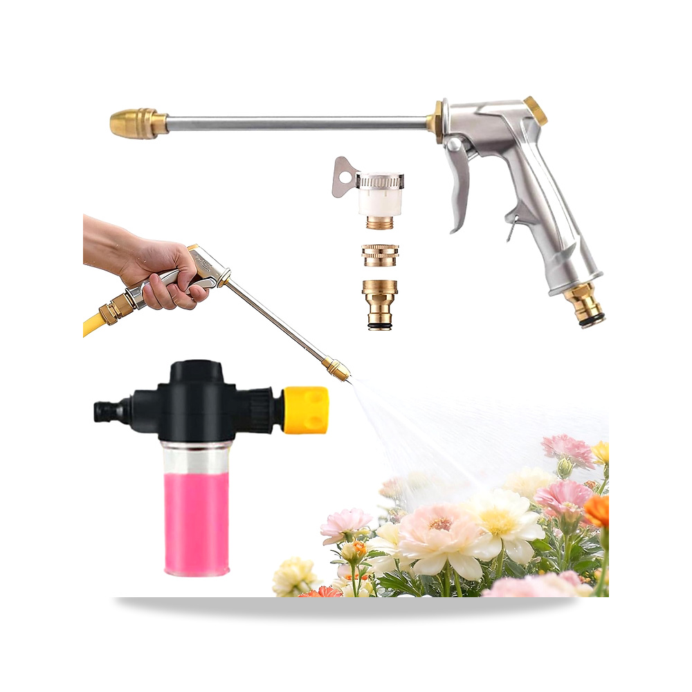 صورة منتج فوهة خرطوم حديقة بضغط عالي، بخاخ صغير للسيارات مع انماط رش قابلة للتعديل، غسالة تعمل بالضغط متعددة الوظائف - كود الصنف reemco-2027-1850609 - ماركة يباع من خلال reemco - توريد وتصوير حصري لشركة ريمكو القابضة السعودية