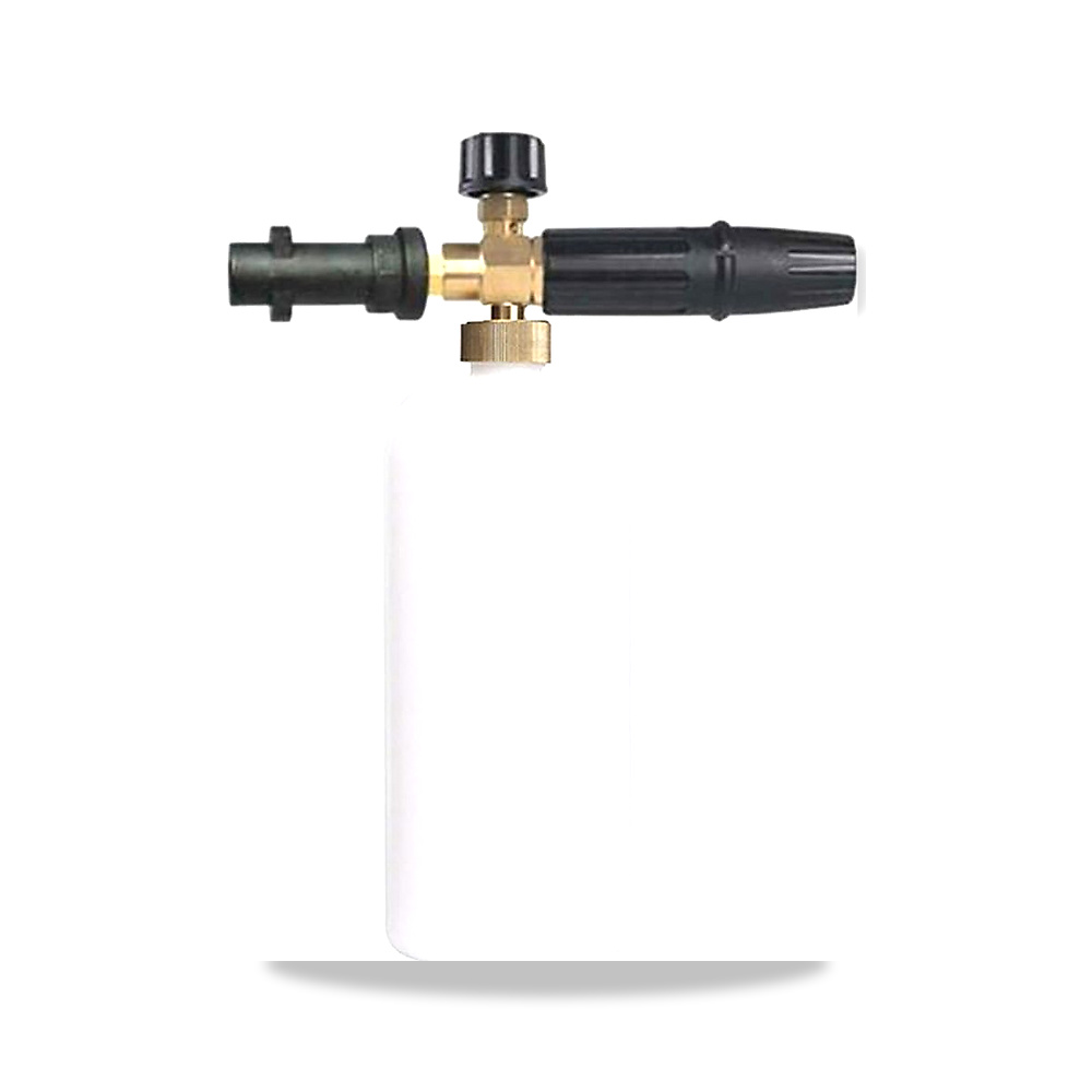 موزع صابون رغوي قابل للتعديل من تاجاكسون - زجاجة لمضخة ماء كارتشر K2-K7، وعاء لرغوة غسيل السيارات بالضغط