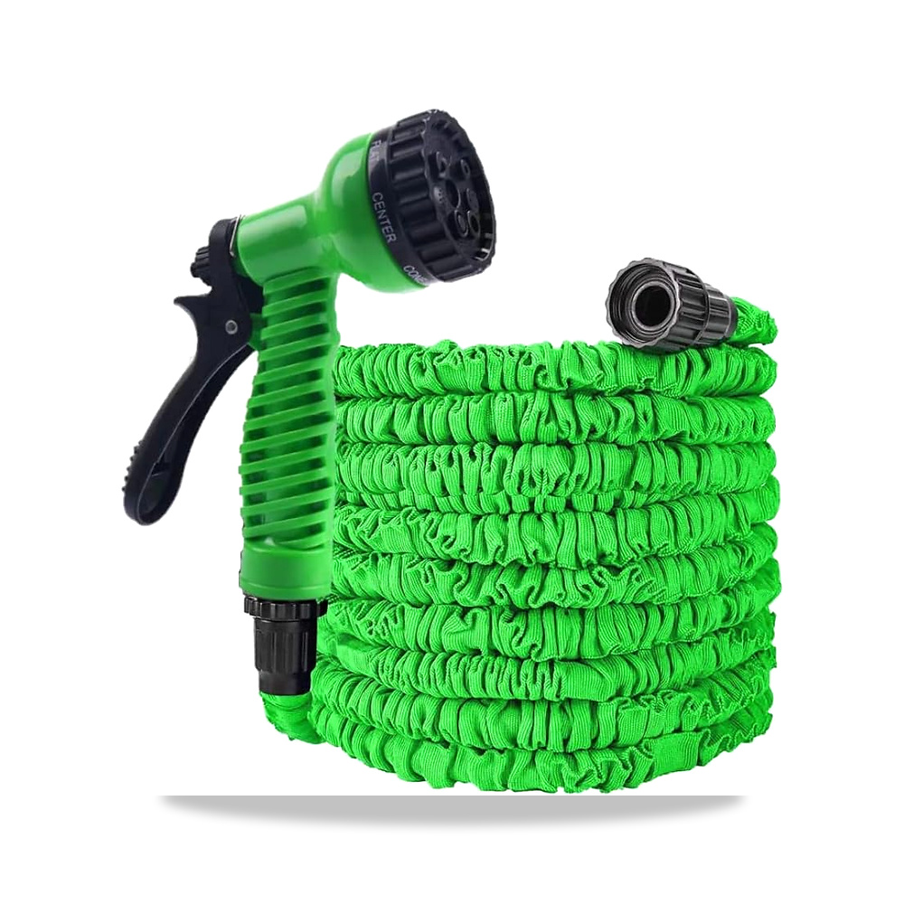 صورة منتج خرطوم مياه مرن قابل للتمدد حتى 60 متر من الصافي – أخضر MAGIC HOSE – المادة مكس – 30الطول x 10العرض سم - كود الصنف reemco-2027-1858775 - ماركة يباع من خلال reemco - توريد وتصوير حصري لشركة ريمكو القابضة السعودية
