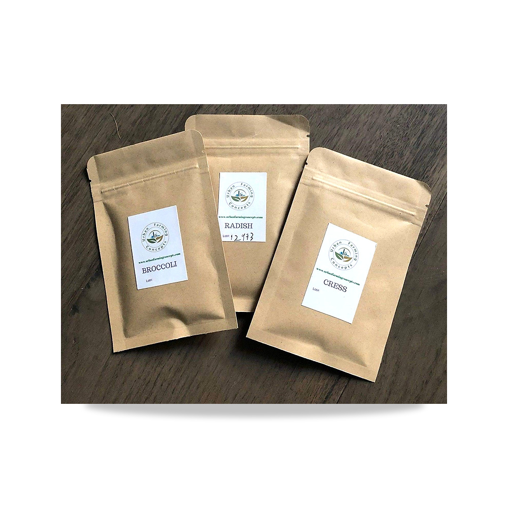 صورة منتج بذور الإنبات: GRO-Greens – مزيج الخضر الدقيقة العضوية #3-3 عبوات: البذور فقط – اللون ألوان متعددة – التعرض لأشعة الشمس شمس كاملة - كود الصنف reemco-2027-1859861 - ماركة يباع من خلال reemco - توريد وتصوير حصري لشركة ريمكو القابضة السعودية