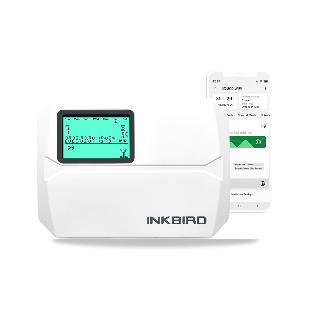 صورة منتج جهاز التحكم الذكي في الري بالرش موديل IIC-800-WiFi من اينك بيرد داخلي وخارجي بخاصية في 8 مناطق يدعم الوضع - كود الصنف reemco-2027-1860655 - ماركة يباع من خلال reemco - توريد وتصوير حصري لشركة ريمكو القابضة السعودية