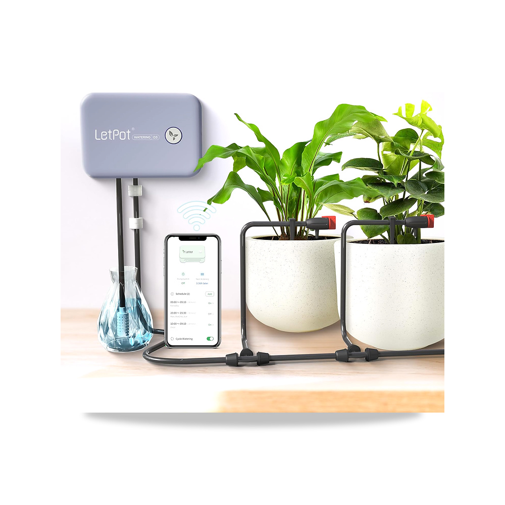 صورة منتج نظام LETPOT الأوتوماتيكي لسقاية النباتات في الأصيص، مجموعة الري بالتنقيط، أجهزة ذكية للداخل موديل IPX66 - كود الصنف reemco-2027-1860815 - ماركة يباع من خلال reemco - توريد وتصوير حصري لشركة ريمكو القابضة السعودية