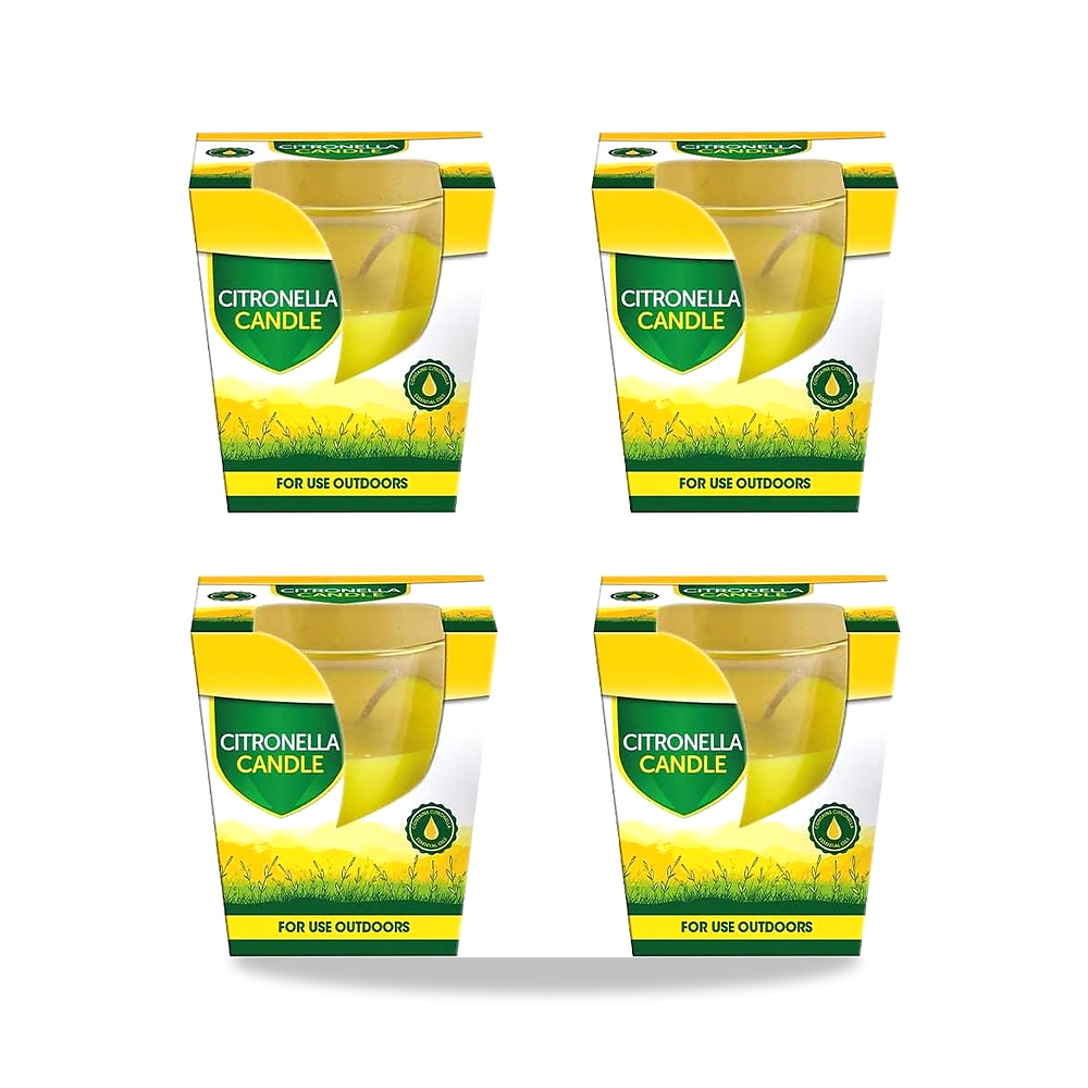 صورة منتج 4 × شموع سيترونيلا زجاجية مثالية لطرد البعوض والحشرات من زوبر ZOPPER – المقاس 1 count (Pack of 4) - كود الصنف reemco-2027-1861203 - ماركة يباع من خلال reemco - توريد وتصوير حصري لشركة ريمكو القابضة السعودية