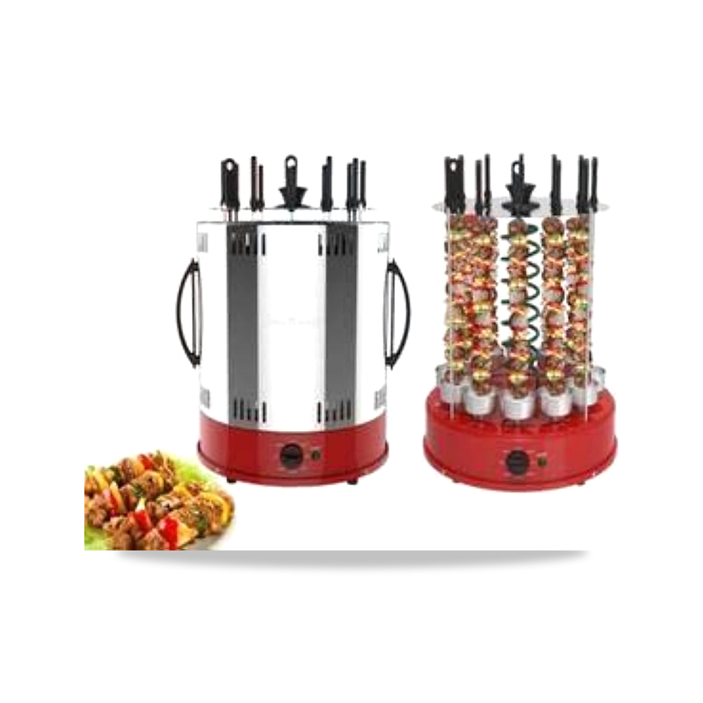 صورة منتج هوم ماستر شواية كباب كهربائية HM-011 – 1500 واط، محمولة وسهلة الدوران، سطح غير لاصق، تحكم في درجة الحرارة - كود الصنف reemco-2027-1861811 - ماركة يباع من خلال reemco - توريد وتصوير حصري لشركة ريمكو القابضة السعودية