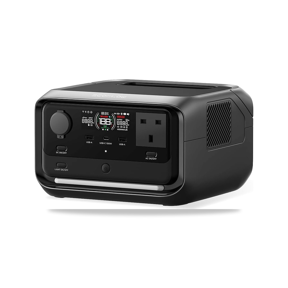 صورة منتج محطة طاقة محمولة ريفر 3 بلس ببطارية LFP 286Wh وقدرة إخراج 1200W تشغيل 16 ساعة للأجهزة أقل من 100W قابلة - كود الصنف reemco-2027-1861887 - ماركة يباع من خلال reemco - توريد وتصوير حصري لشركة ريمكو القابضة السعودية